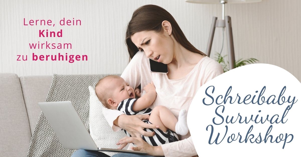Schreibaby Überlebensworkshop Schreibaby war dran